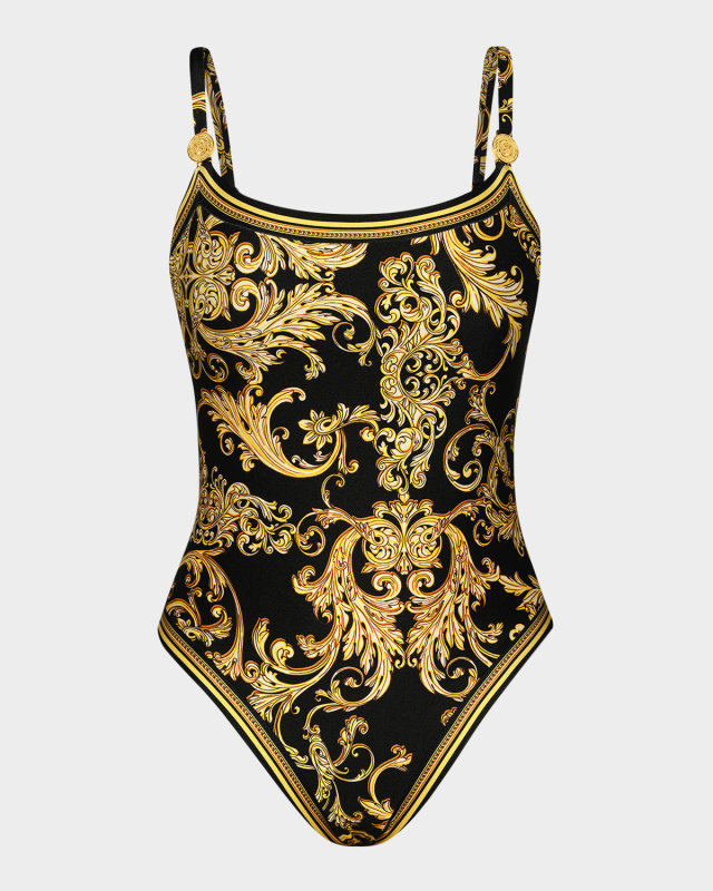 Remi Baroque Basic One-Piece Swimsuit